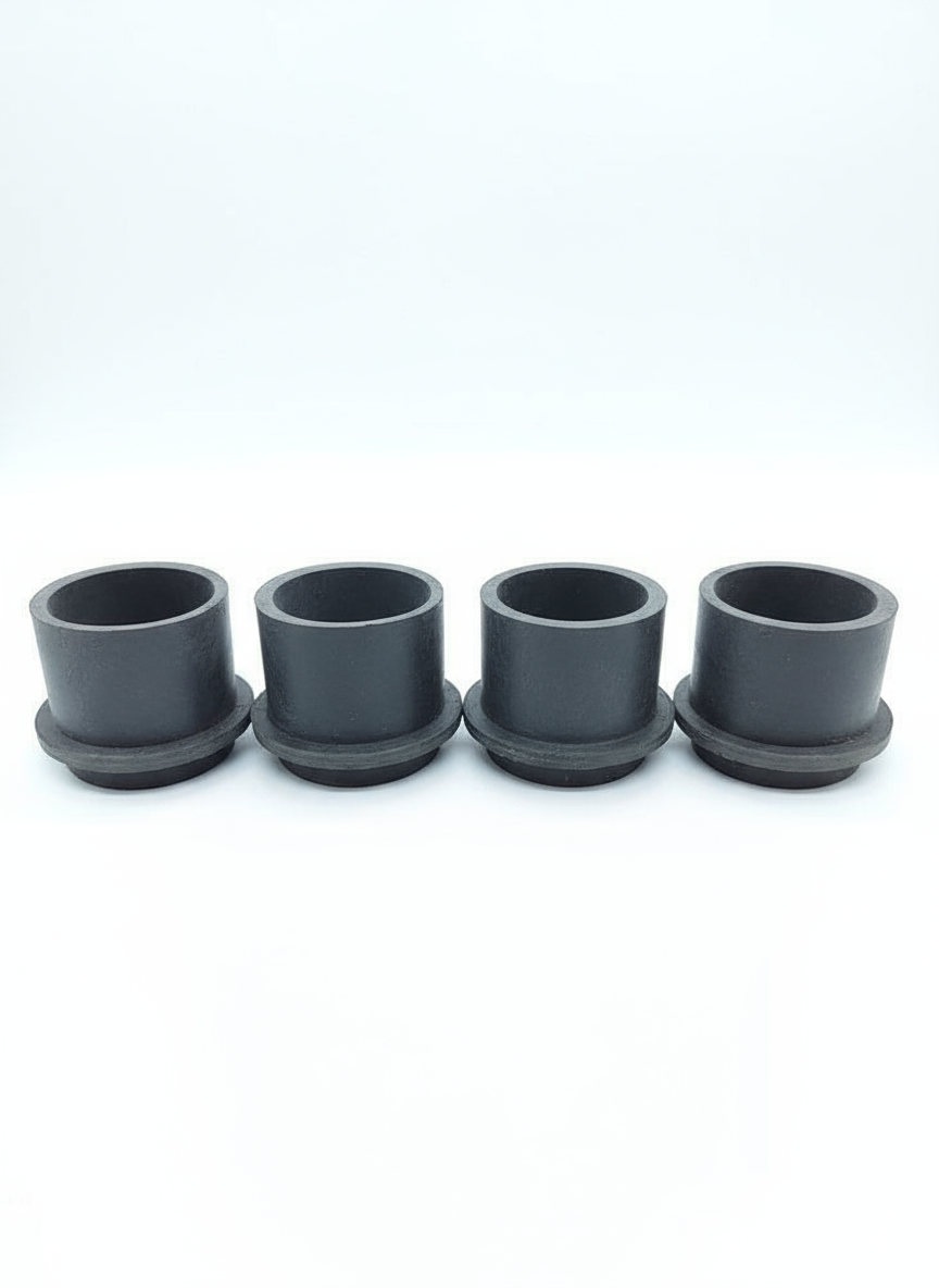 Rubber Caps 38mm Round Set of 4pcs
