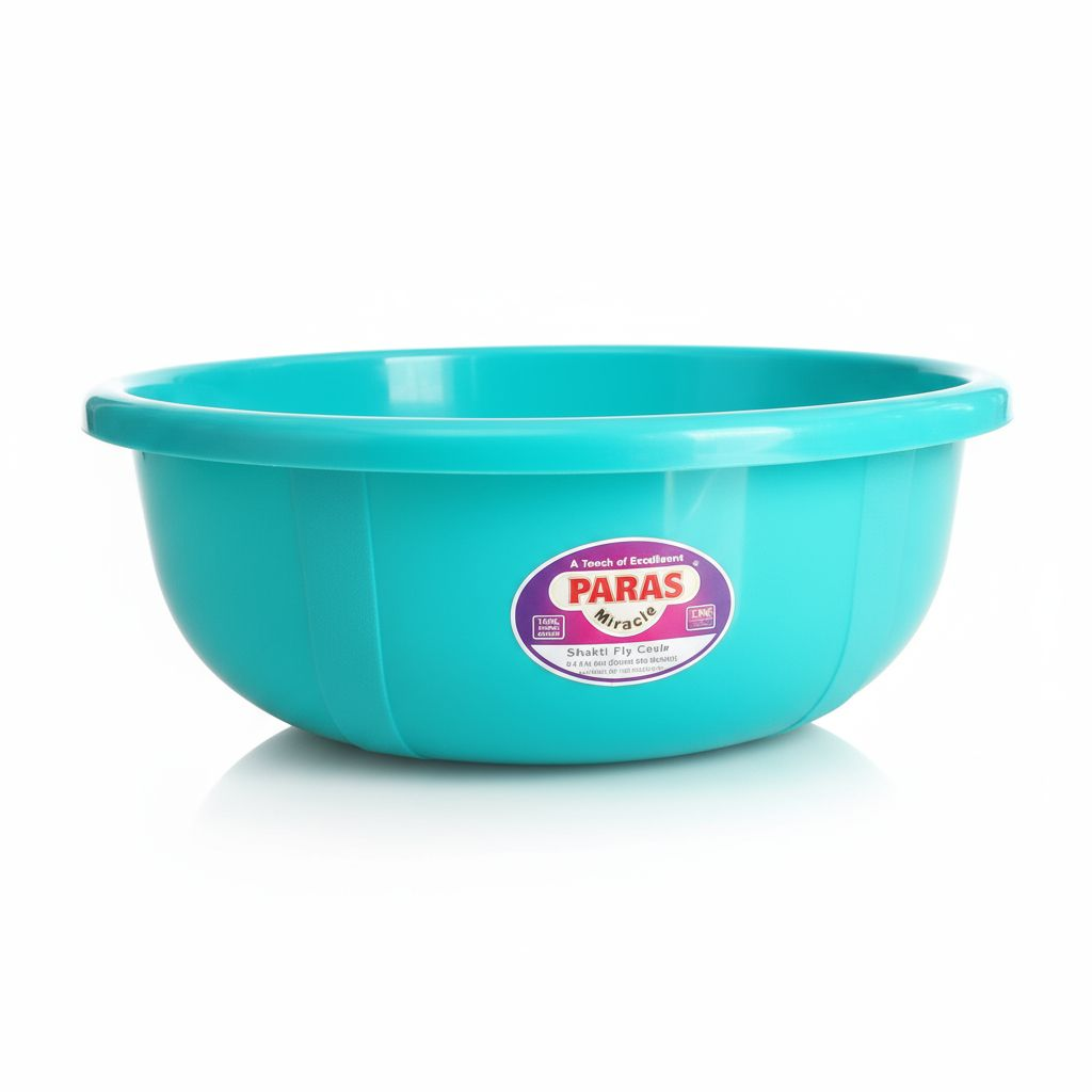 Ebrahimji Haji Alibhai Paras Pvc Unbreakable Ghamela 20inch | Pvc Ghamela