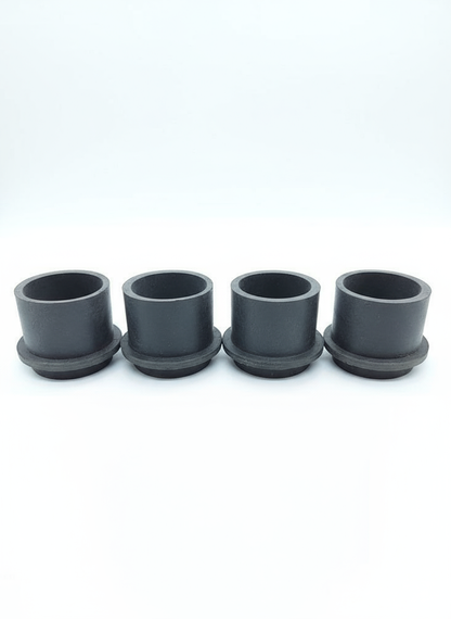 Rubber Caps 38mm Round Set of 4pcs