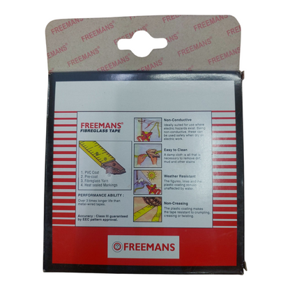 Freemans Fibra 15mt Measuring tape