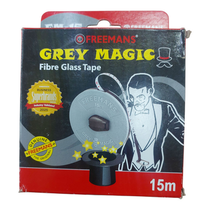 Freemans Grey Magic 15mt Measuring tape Fibreglass